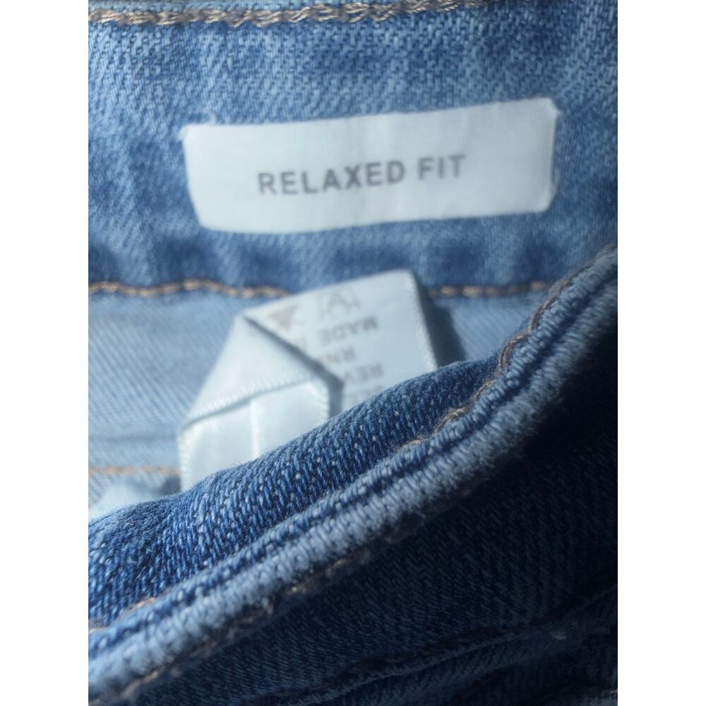 Judy blue women’s distressed relaxed fit blue jean - Picture 9 of 16